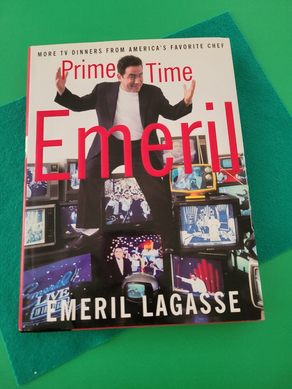 Prime Time Cookbook - Red and Black Cover